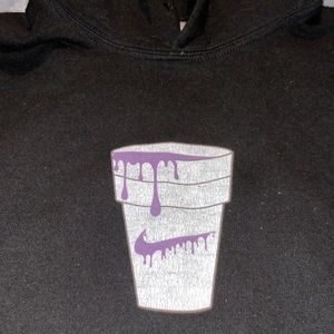 Men’s lean Nike custom hoodie